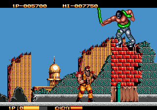 Two Crude Dudes screenshot 3 for Sega Genesis